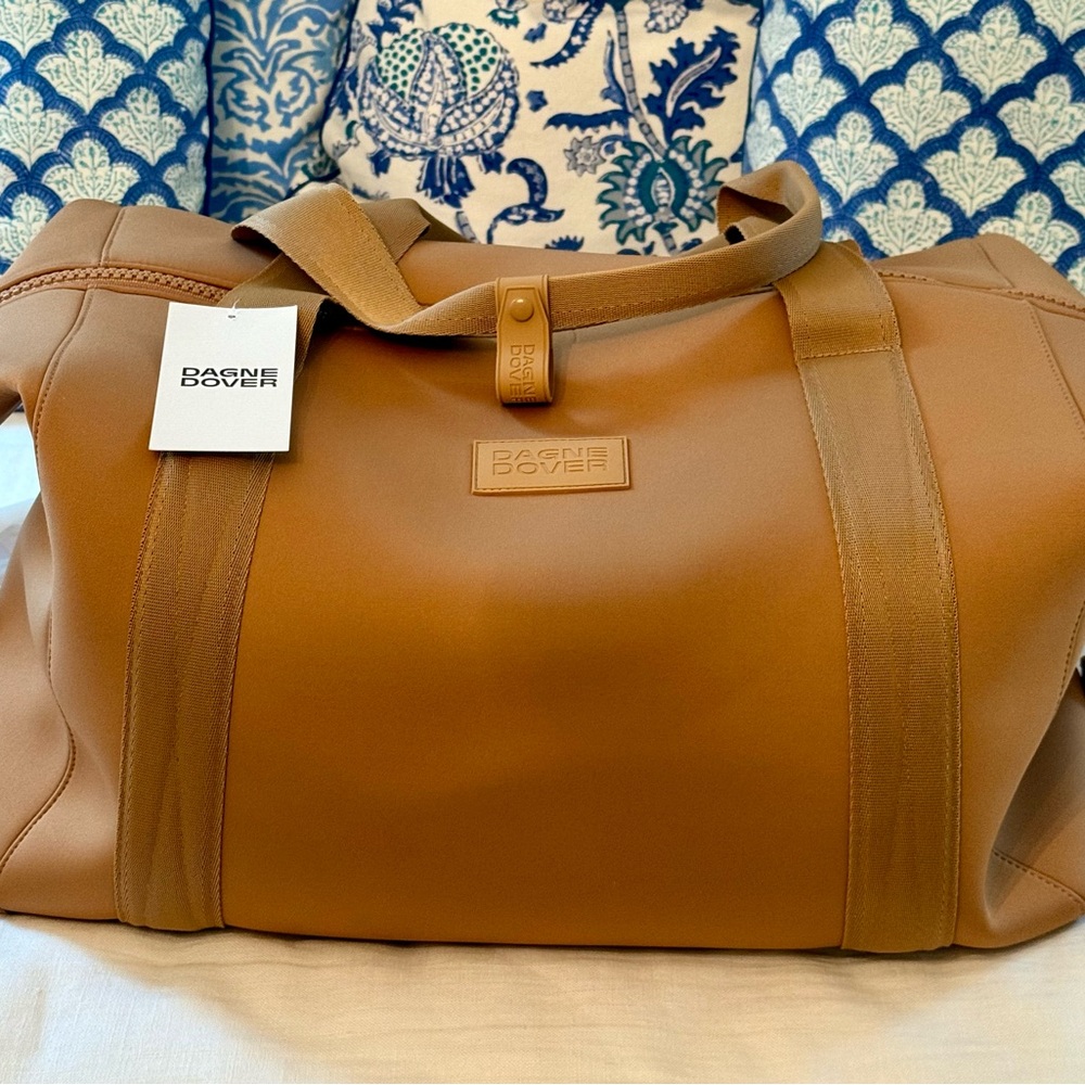 Dagne Dover Tan Travel Bag